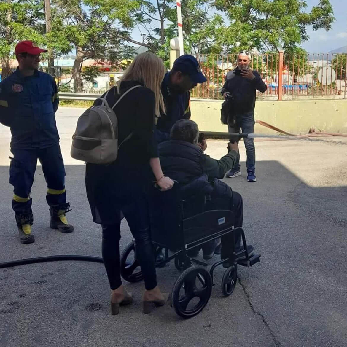 Επίσκεψη στην Πυροσβεστική